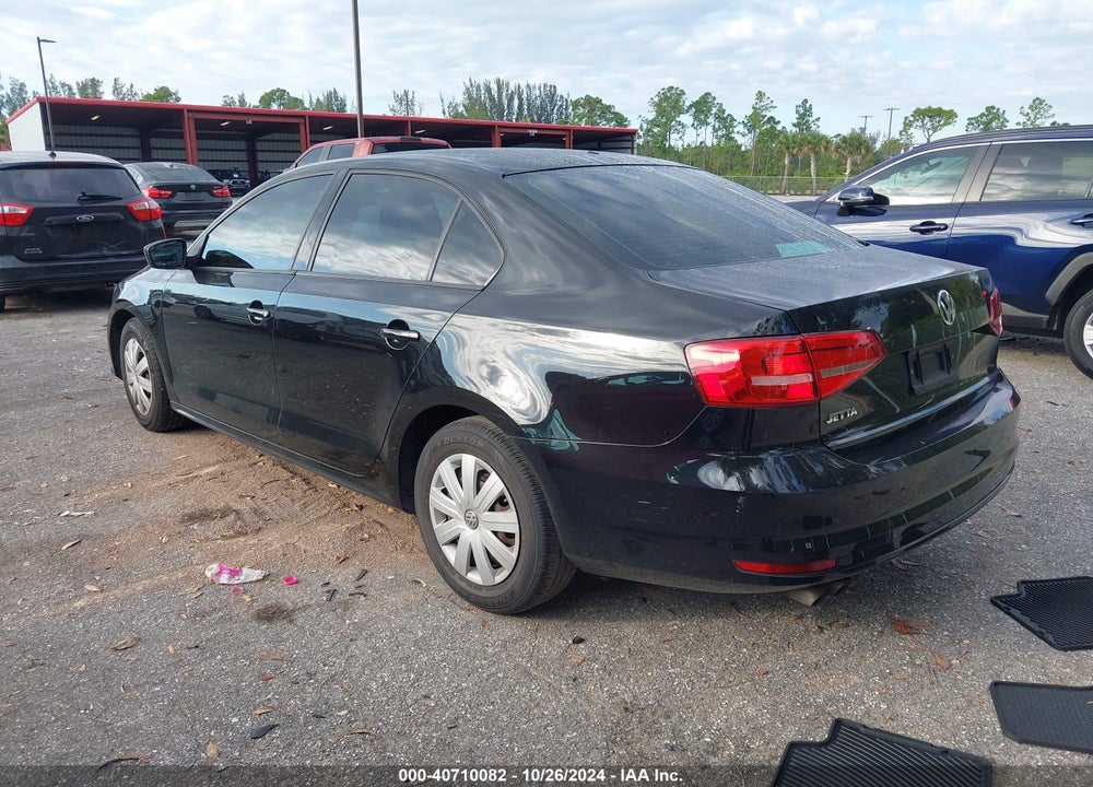 2015 VOLKSWAGEN JETTA 2.0L S VIN: 3VW2K7AJXFM267877