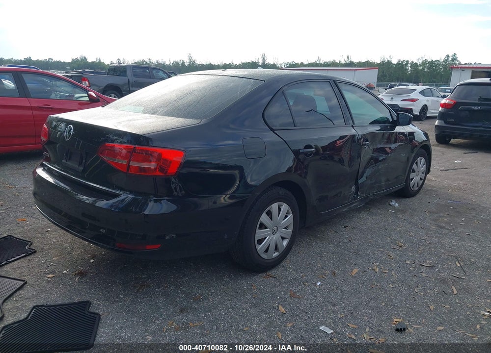 2015 VOLKSWAGEN JETTA 2.0L S VIN: 3VW2K7AJXFM267877