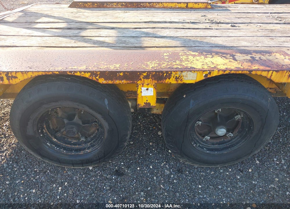 1996 HUDSON BROS TRAILER MFG --- VIN: 10HHS1401T1000008