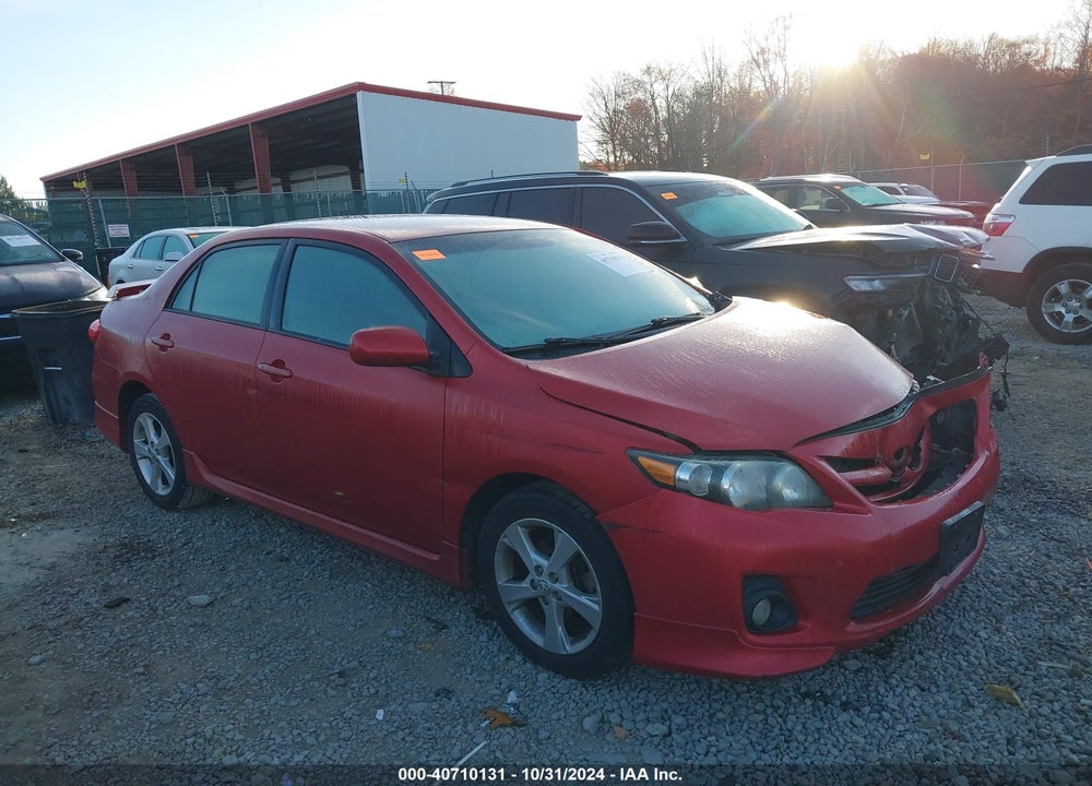 2013 TOYOTA COROLLA S VIN: 5YFBU4EE3DP170633