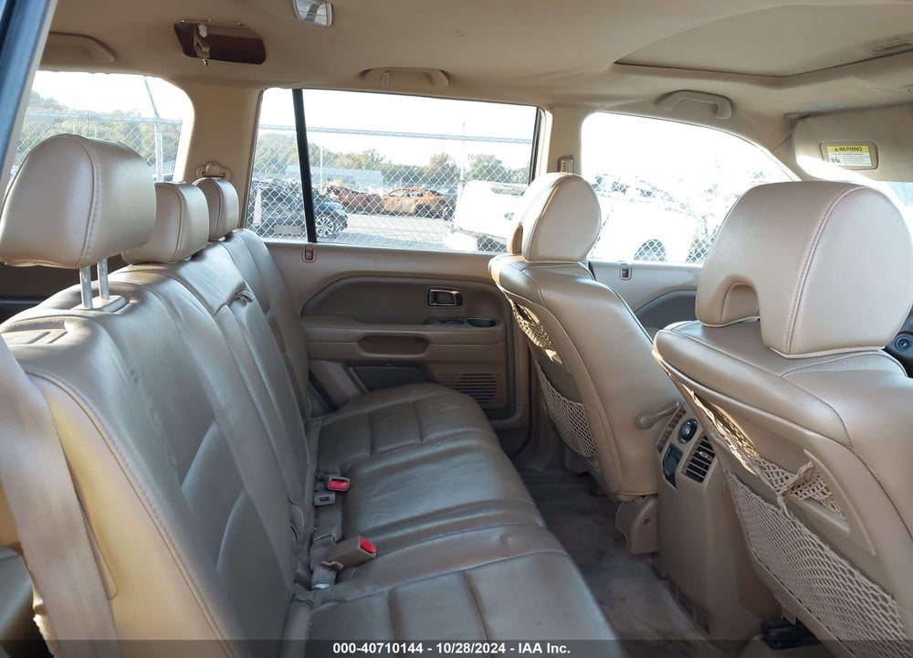 2006 HONDA PILOT EX-L VIN: 5FNYF18506B013297
