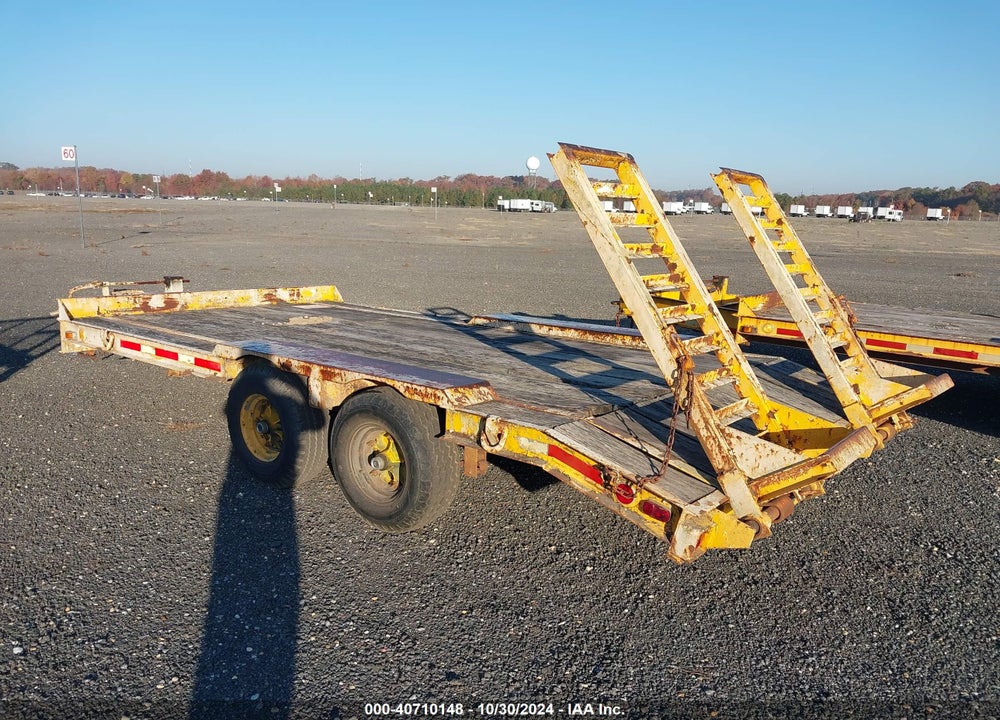 1995 HUDSON BROS TRAILER MFG --- VIN: 10HHS1402S1000000