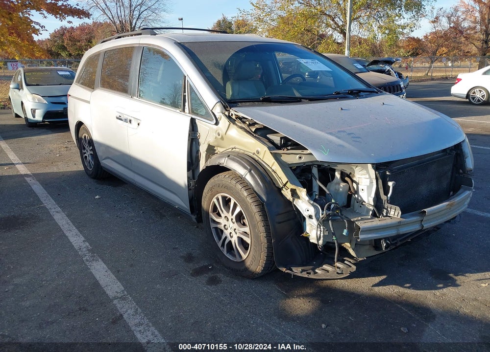 2011 HONDA ODYSSEY EX-L VIN: 5FNRL5H61BB066730