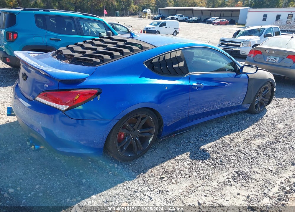 2011 HYUNDAI GENESIS 3.8 TRACK VIN: KMHHU6KH2BU055280