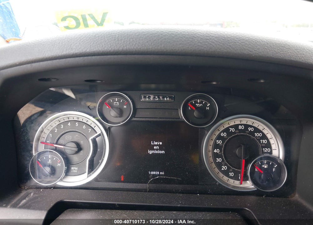 2014 RAM 1500 OUTDOORSMAN VIN: 1C6RR7TT3ES126870