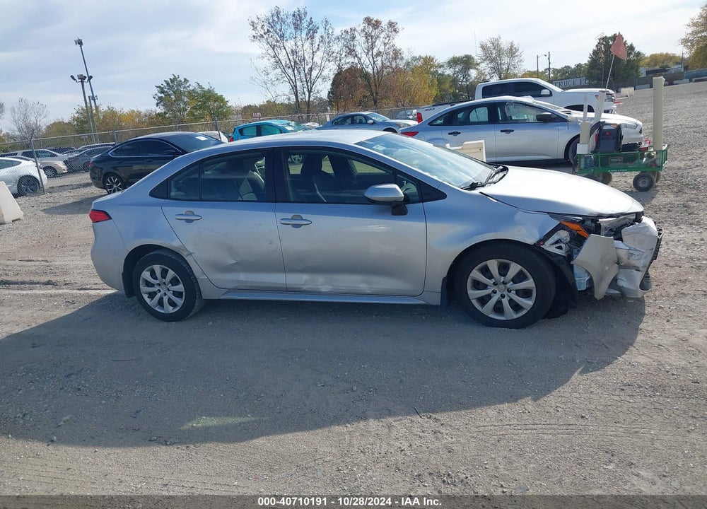 2021 TOYOTA COROLLA LE VIN: JTDEPMAE4MJ150826