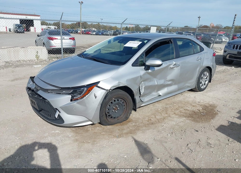 2021 TOYOTA COROLLA LE VIN: JTDEPMAE4MJ150826