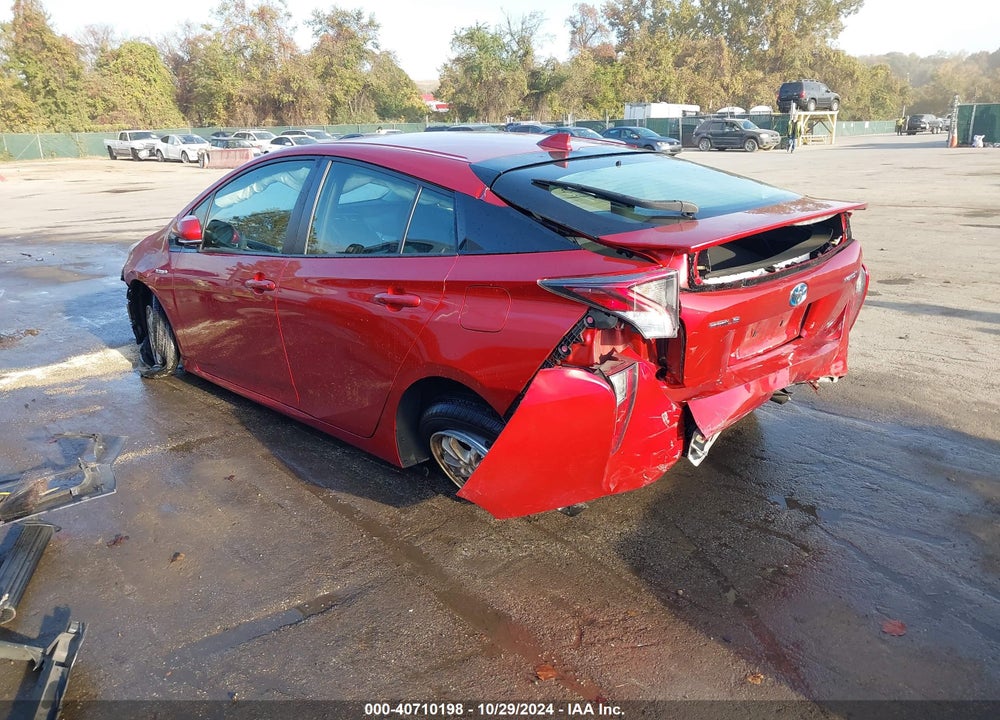 2017 TOYOTA PRIUS THREE VIN: JTDKARFUXH3529471