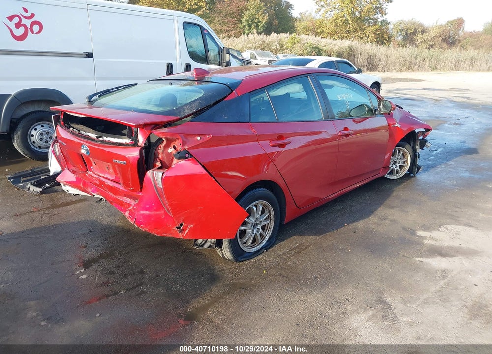 2017 TOYOTA PRIUS THREE VIN: JTDKARFUXH3529471