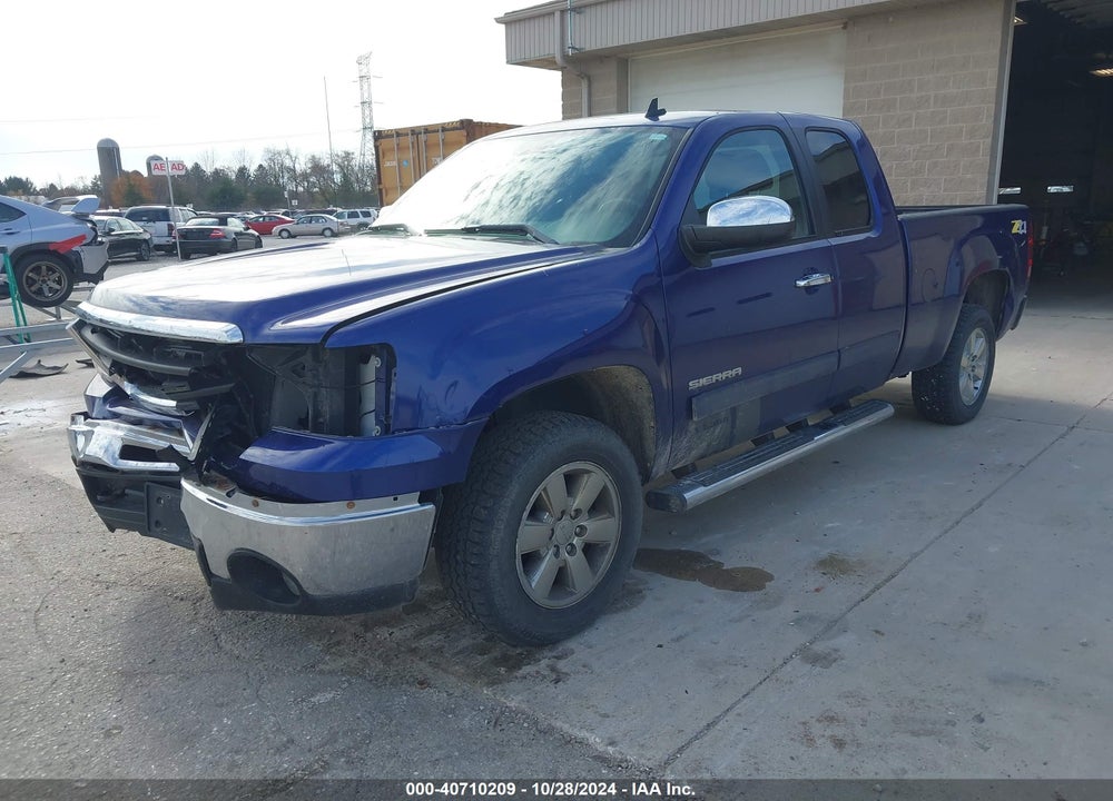 2011 GMC SIERRA 1500 SLE VIN: 1GTR2VE34BZ240538