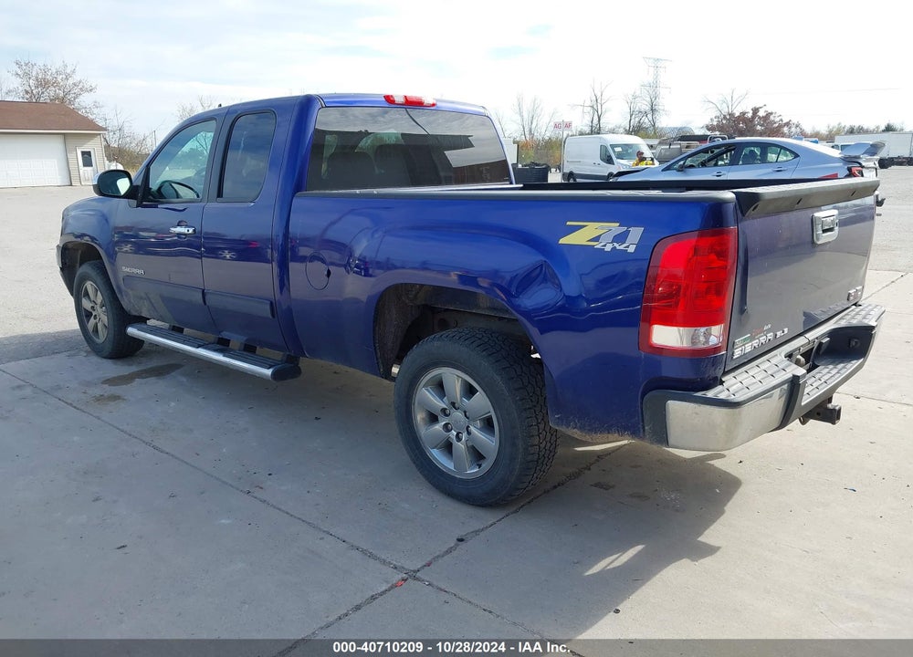 2011 GMC SIERRA 1500 SLE VIN: 1GTR2VE34BZ240538
