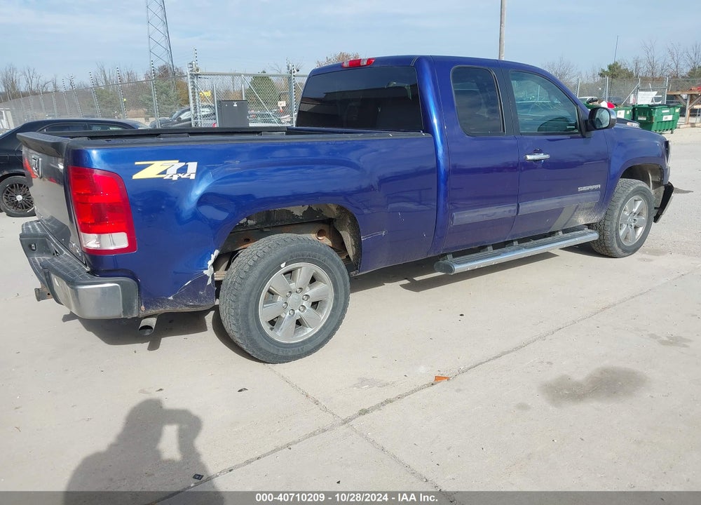 2011 GMC SIERRA 1500 SLE VIN: 1GTR2VE34BZ240538