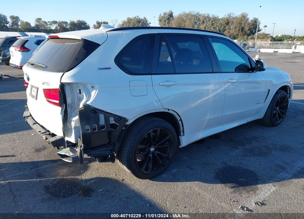 2018 BMW X5 EDRIVE XDRIVE40E IPERFORMANCE VIN: 5UXKT0C55J0W00973