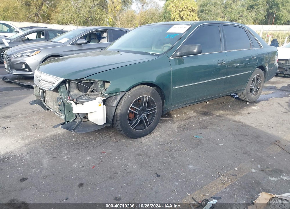 2002 TOYOTA AVALON XLS VIN: 4T1BF28B12U221929