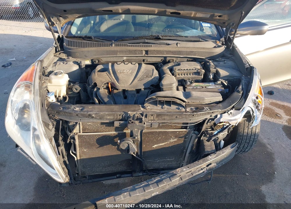 2013 HYUNDAI SONATA GLS VIN: 5NPEB4AC6DH771765