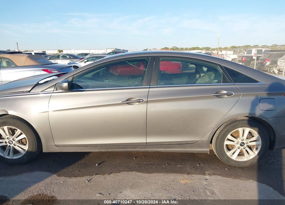 2013 HYUNDAI SONATA GLS VIN: 5NPEB4AC6DH771765