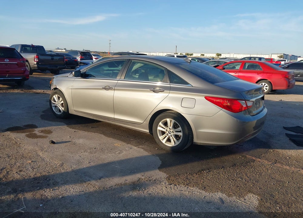2013 HYUNDAI SONATA GLS VIN: 5NPEB4AC6DH771765