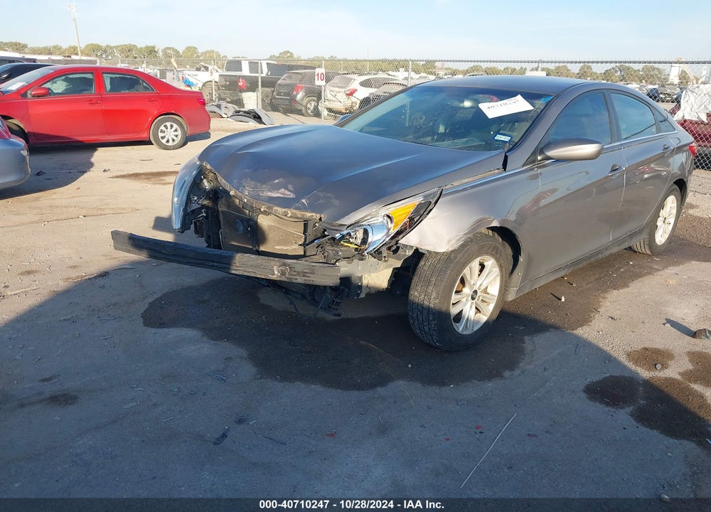2013 HYUNDAI SONATA GLS VIN: 5NPEB4AC6DH771765