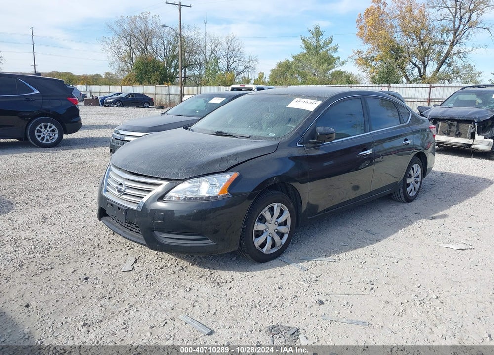 2013 NISSAN SENTRA SV VIN: 3N1AB7AP2DL746321