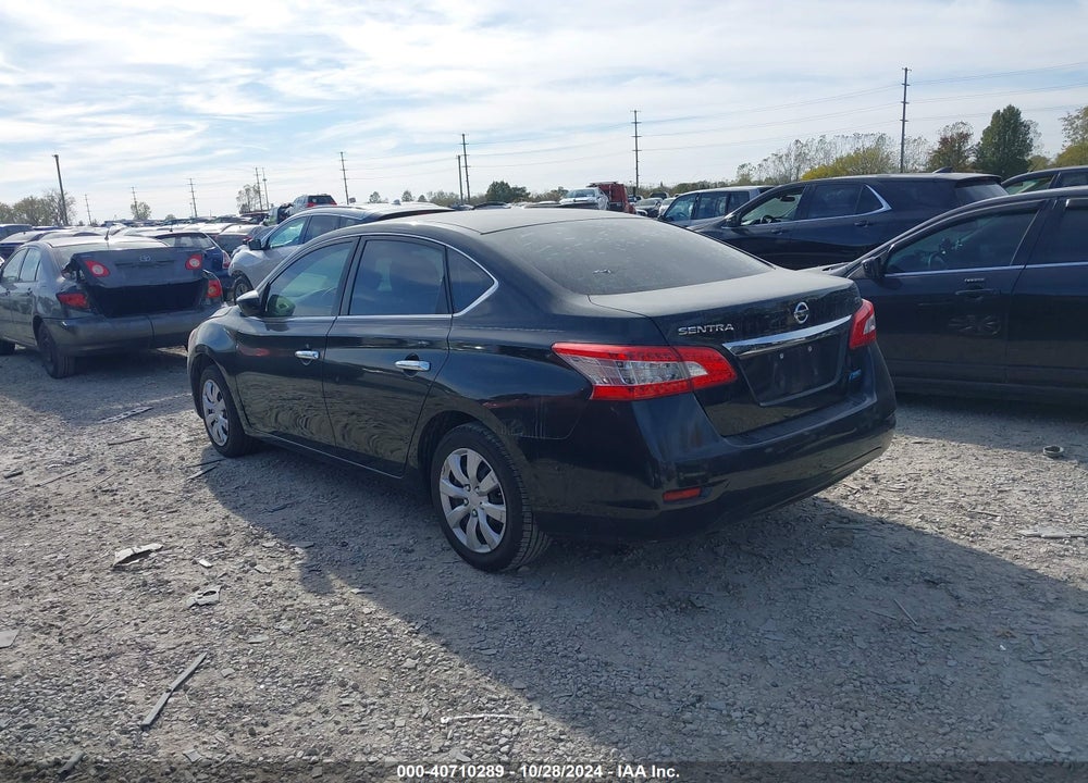 2013 NISSAN SENTRA SV VIN: 3N1AB7AP2DL746321