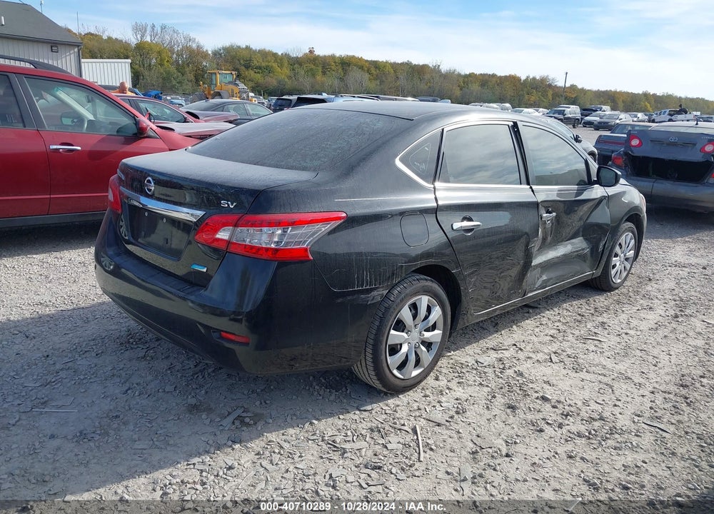 2013 NISSAN SENTRA SV VIN: 3N1AB7AP2DL746321