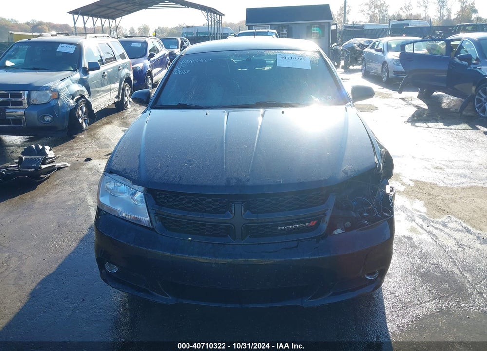 2014 DODGE AVENGER SXT VIN: 1C3CDZCG0EN104758