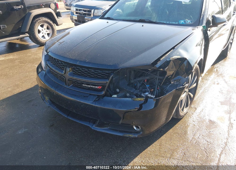 2014 DODGE AVENGER SXT VIN: 1C3CDZCG0EN104758