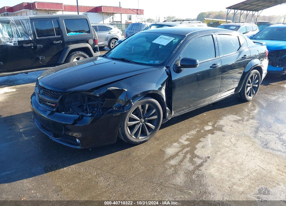 2014 DODGE AVENGER SXT VIN: 1C3CDZCG0EN104758