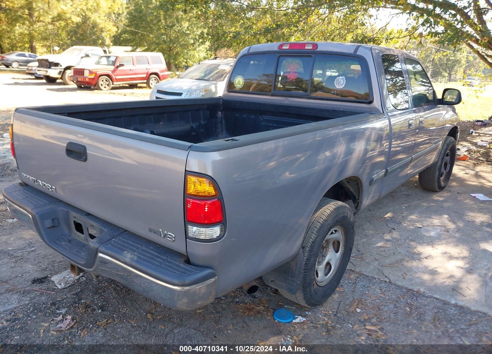 2001 TOYOTA TUNDRA SR5 V8 VIN: 5TBRT34161S144906