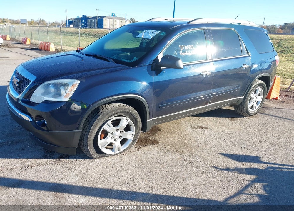 2011 GMC ACADIA SLE VIN: 1GKKRPED3BJ217353