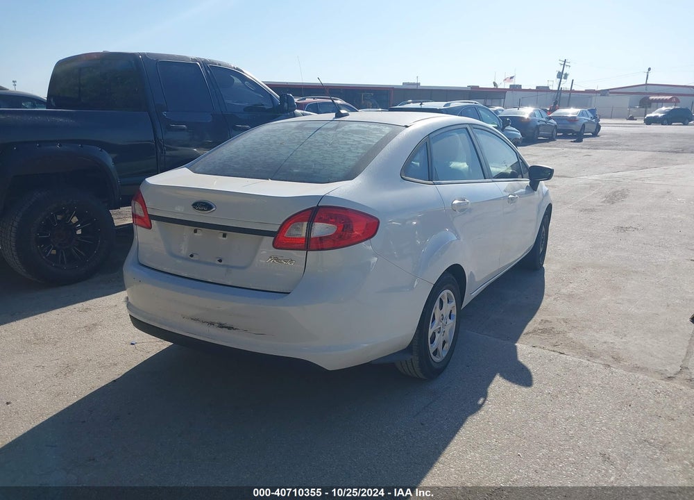 2013 FORD FIESTA S VIN: 3FADP4AJXDM227376
