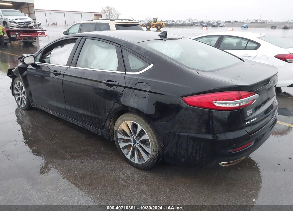 2019 FORD FUSION SE VIN: 3FA6P0T97KR269539