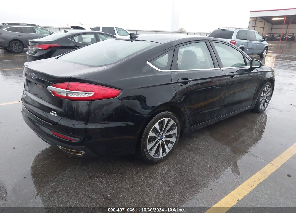 2019 FORD FUSION SE VIN: 3FA6P0T97KR269539