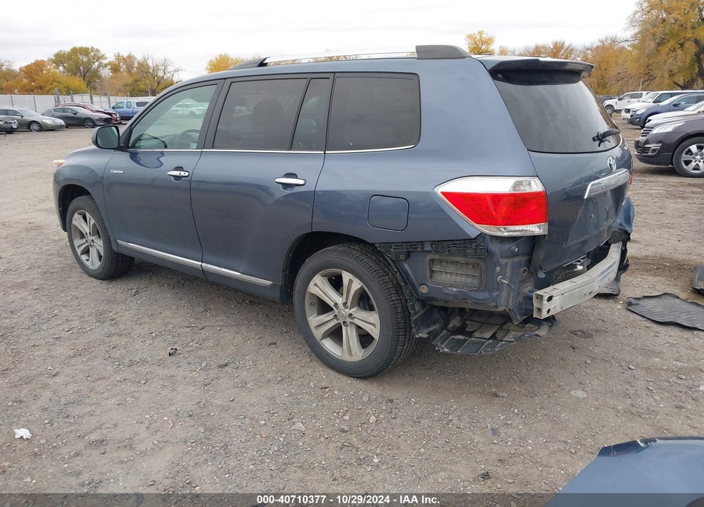 2011 TOYOTA HIGHLANDER LIMITED V6 VIN: 5TDDK3EH5BS092511