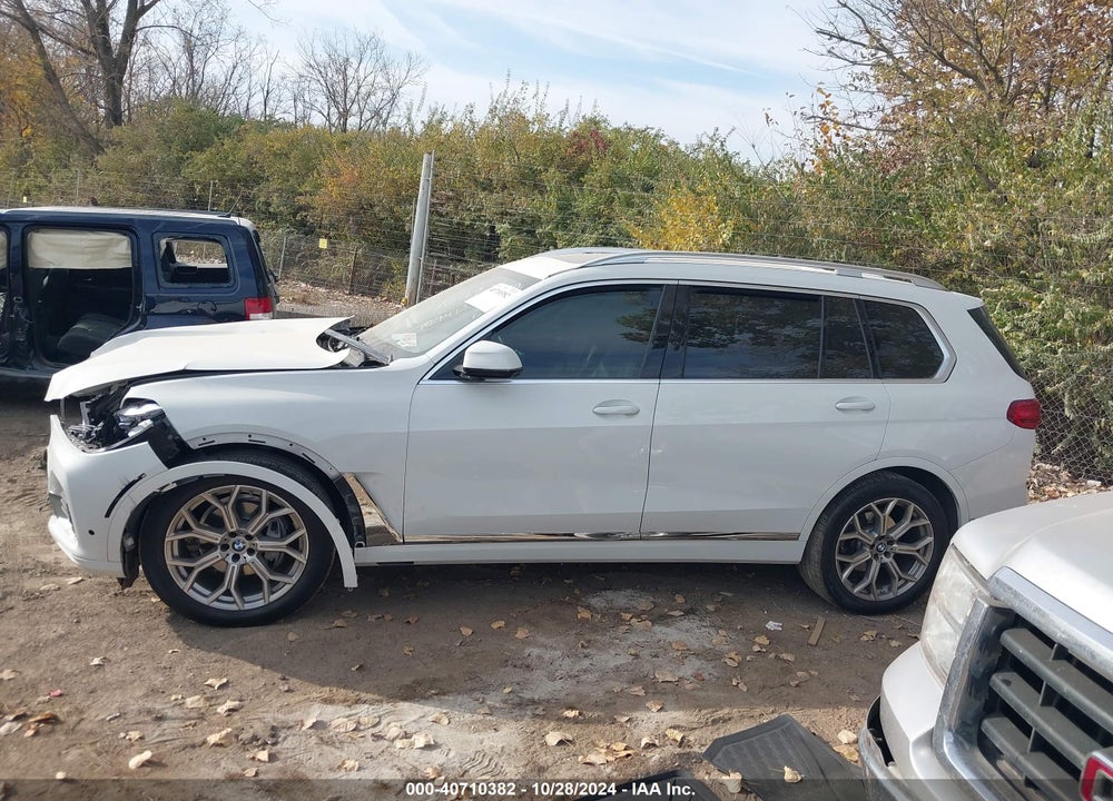 2022 BMW X7 XDRIVE40I VIN: 5UXCW2C04N9M94139