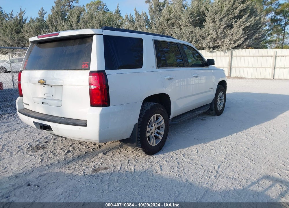 2015 CHEVROLET TAHOE LT VIN: 1GNSKBKC7FR558235