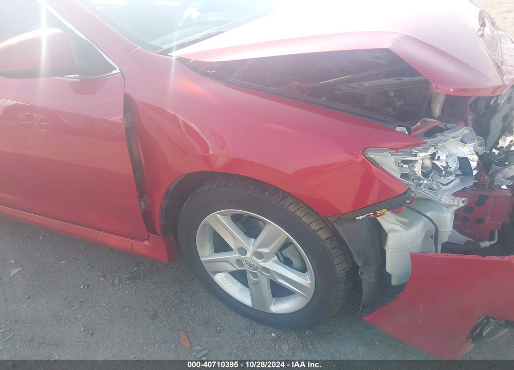2012 TOYOTA CAMRY SE VIN: 4T1BF1FK8CU604412