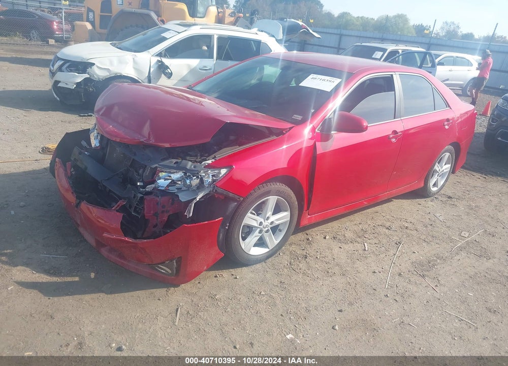 2012 TOYOTA CAMRY SE VIN: 4T1BF1FK8CU604412