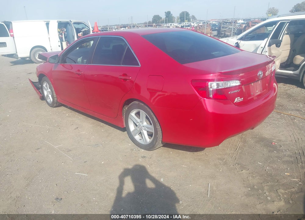 2012 TOYOTA CAMRY SE VIN: 4T1BF1FK8CU604412