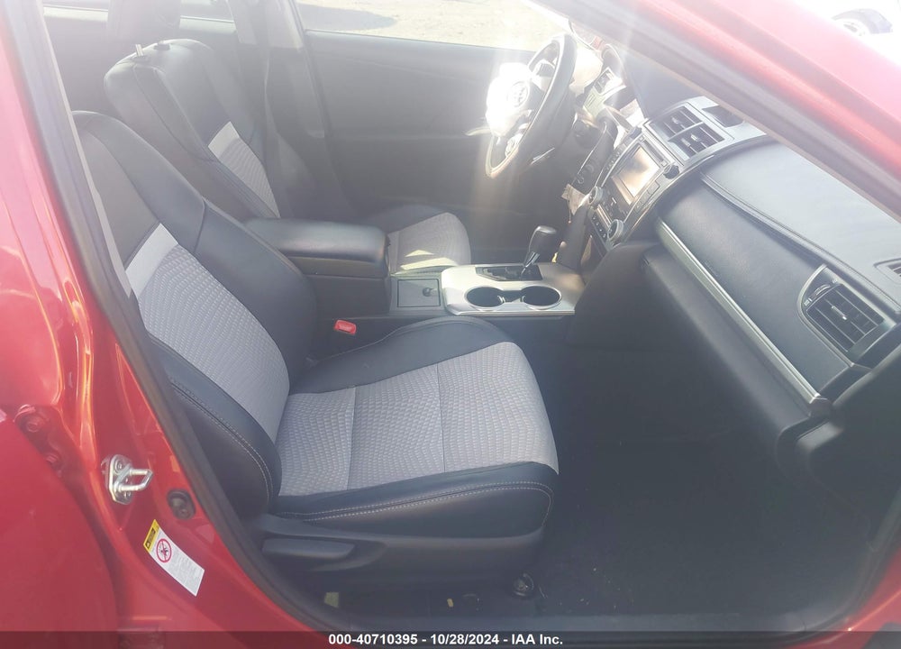 2012 TOYOTA CAMRY SE VIN: 4T1BF1FK8CU604412