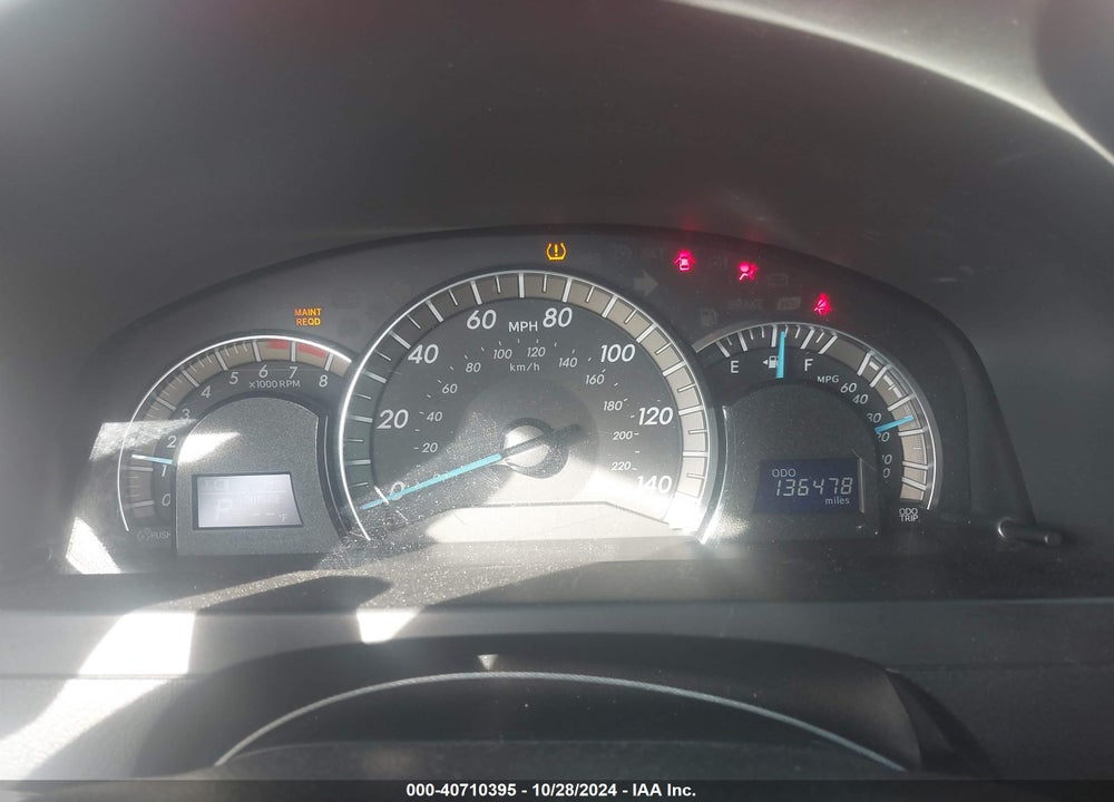 2012 TOYOTA CAMRY SE VIN: 4T1BF1FK8CU604412
