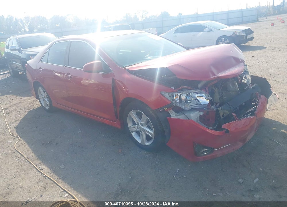 2012 TOYOTA CAMRY SE VIN: 4T1BF1FK8CU604412