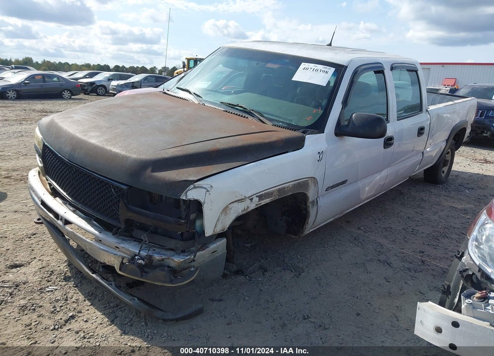 2002 CHEVROLET SILVERADO 2500HD VIN: 1GCHC23U92F105236