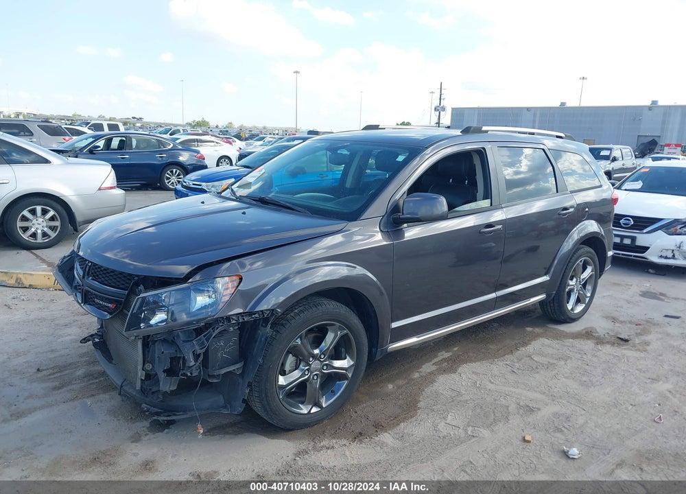 2014 DODGE JOURNEY CROSSROAD VIN: 3C4PDCGGXET261671