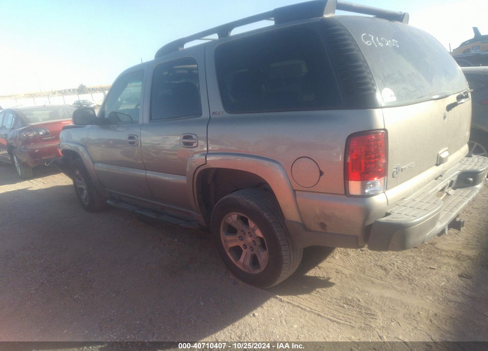 2003 CHEVROLET TAHOE Z71 VIN: 1GNEK13ZX3R159129