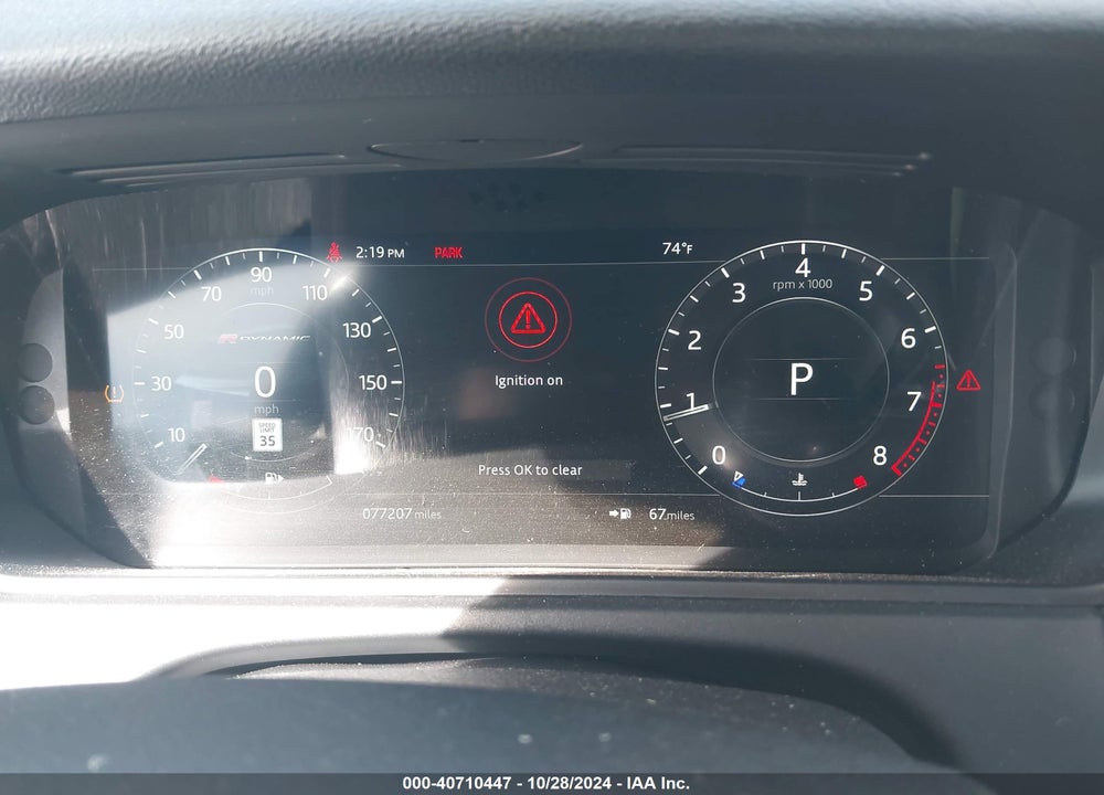 2018 LAND ROVER RANGE ROVER VELAR P380 SE R-DYNAMIC VIN: SALYL2RV7JA716404