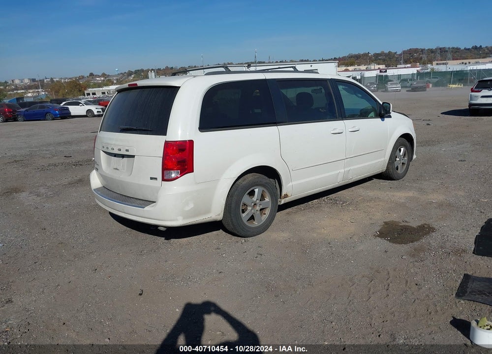 2013 DODGE GRAND CARAVAN SXT VIN: 2C4RDGCG6DR654168