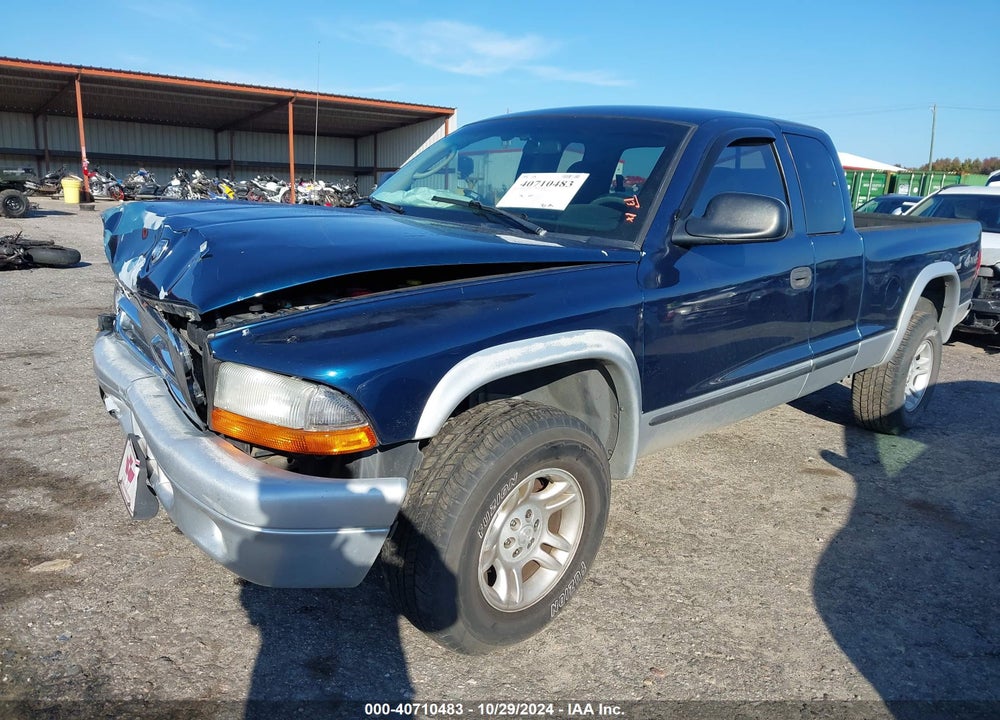 2003 DODGE DAKOTA SLT VIN: 1D7HG42X43S124612