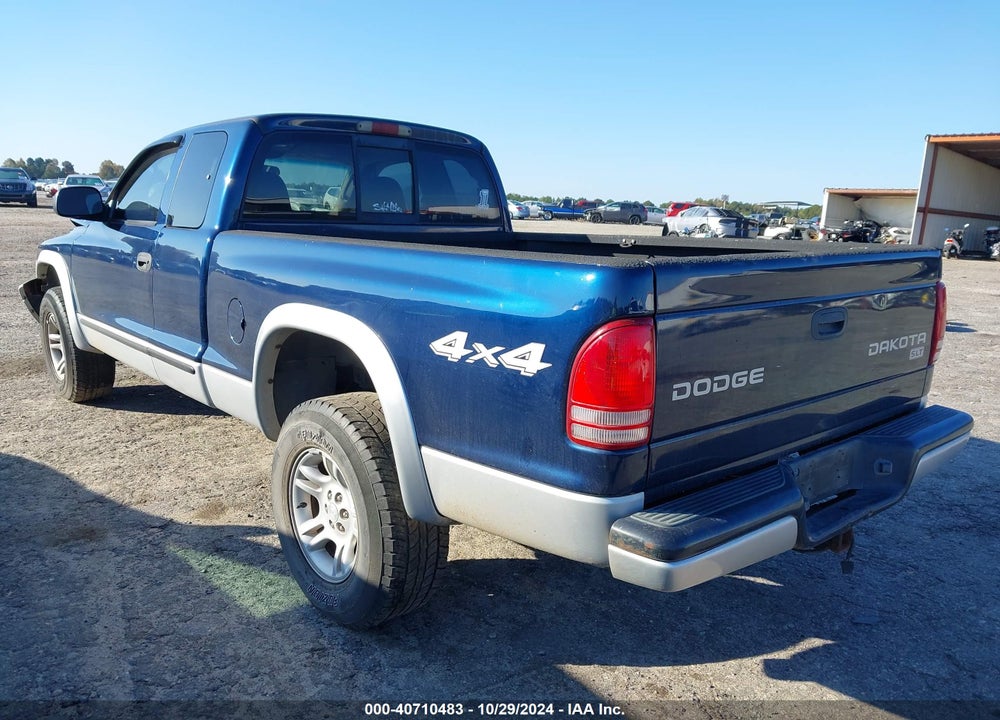 2003 DODGE DAKOTA SLT VIN: 1D7HG42X43S124612