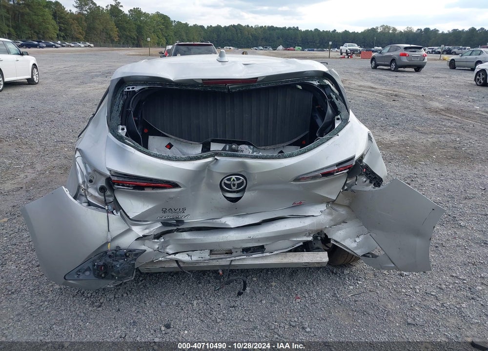 2022 TOYOTA COROLLA SE VIN: JTND4MBE9N3177623